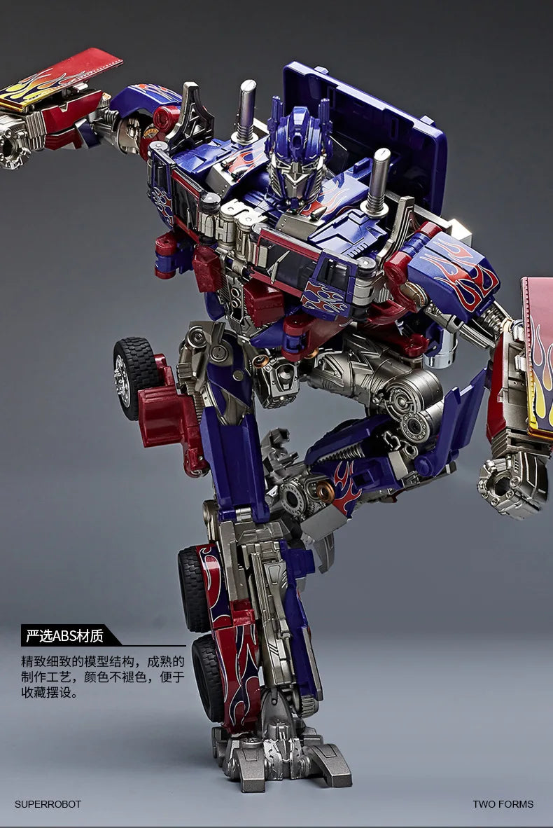 30CM Transformation Robot Toys Commander Optimus Alloy Robot Jetfire Autobots Figuras Model Kids Gift