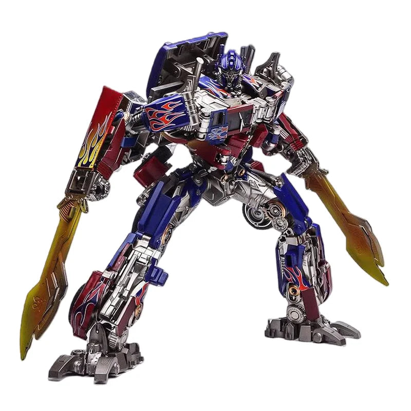 30CM Transformation Robot Toys Commander Optimus Alloy Robot Jetfire Autobots Figuras Model Kids Gift