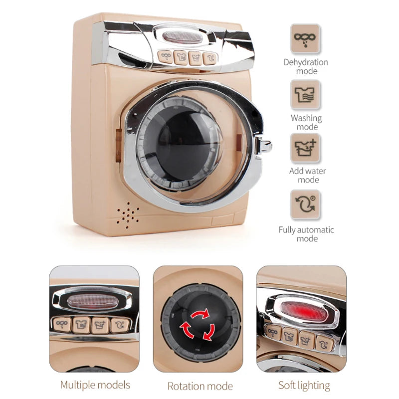 Children's Pretend Play Toys Simulation Electric Kitchen Microwave Oven Toys Educational Gift Girls Toy Kitchen Accessories Girl