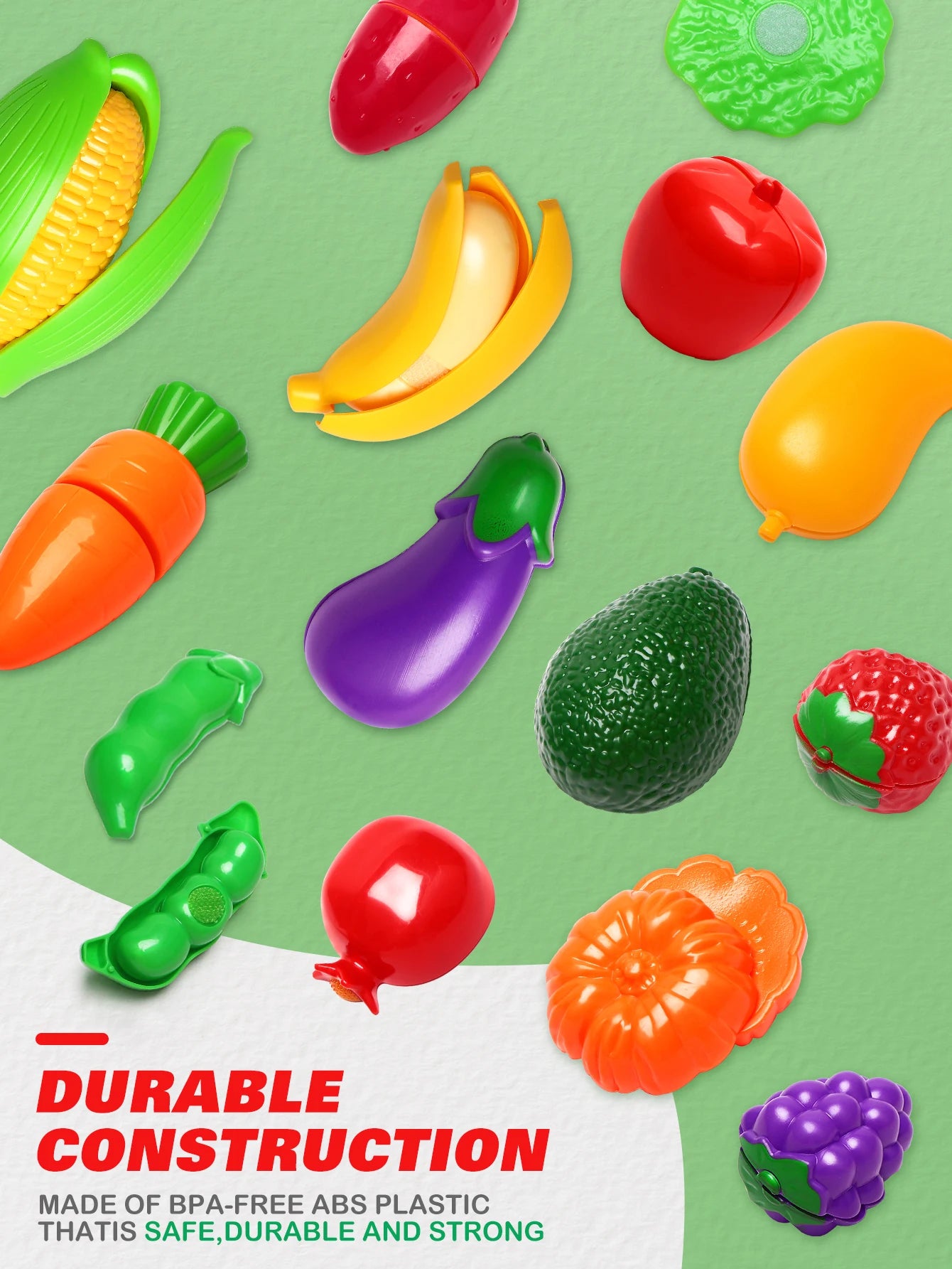 Kitchen Cute Fun Play Home Toys Simulation Fruit Kitchenware Vegetable Pizza