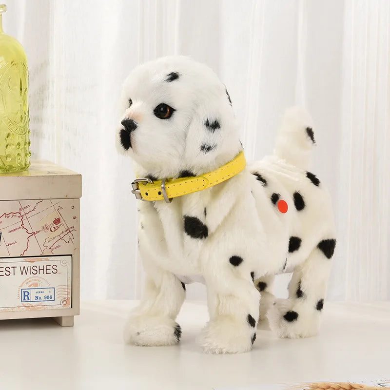 New Simulation Robot Dog Electronic Pet Sound Control Walking Nodding Music Touch Control Robot Animal Pet Children Toy Gifts