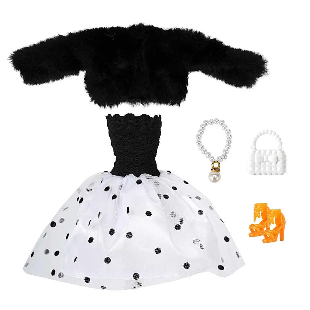 Fashion Doll Clothes For 30cm Dolls Multistyles Casual Suit For 1/6 BJD Doll Dress Cute Skirt Girl Gift Toy DIY Doll Accessories