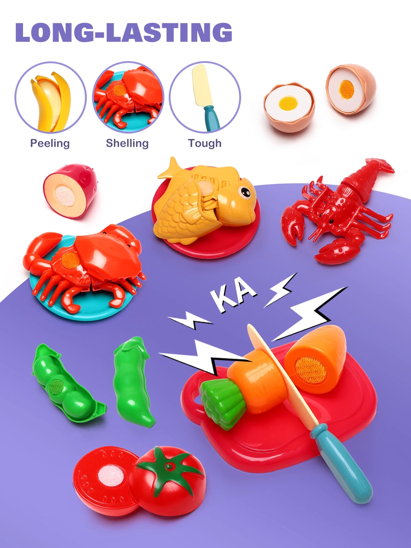 Kitchen Cute Fun Play Home Toys Simulation Fruit Kitchenware Vegetable Pizza