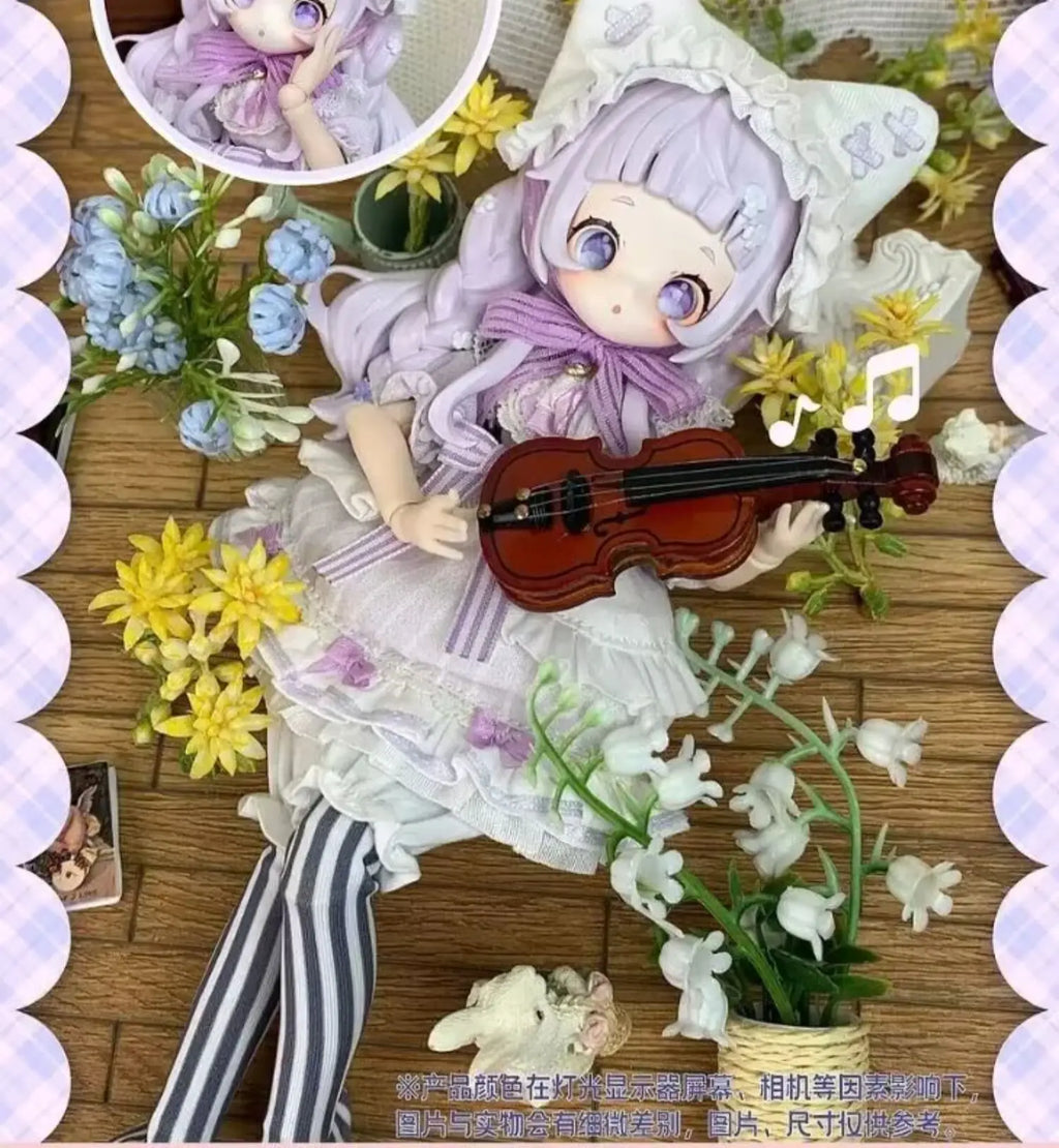 1/8 Mjd Blind Box Onemore Movable Eight-Point Doll Toy Dessert Party Figurine Desktop Ornament Exquisite Collectible Gift