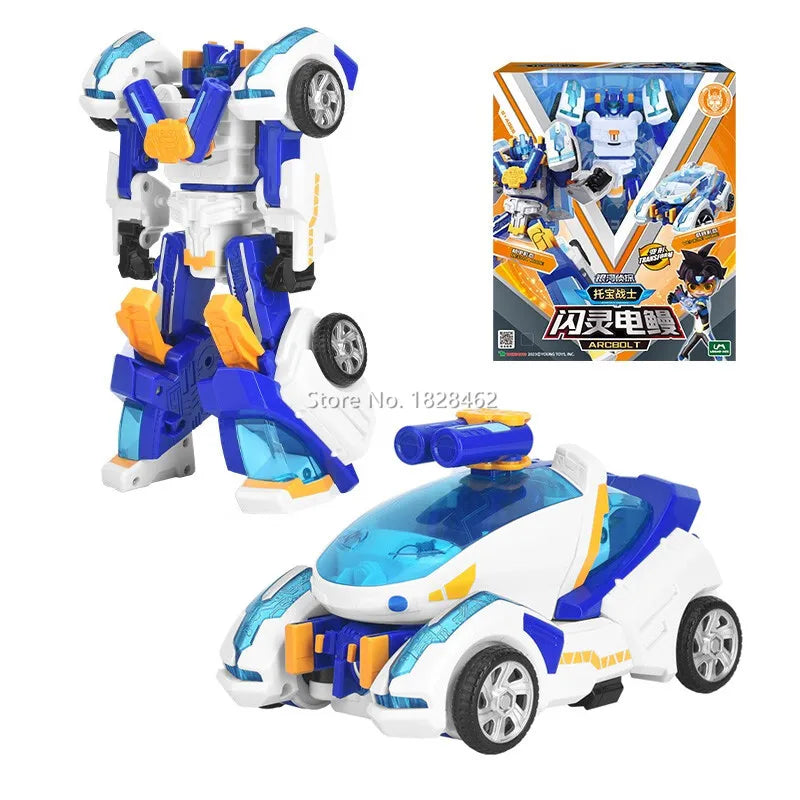 New Tobot GD Paragon Transforming Robot to Vehicle Toy Korea Cartoon Brothers Anime Tobot Transformation Car Arcbolt Toys