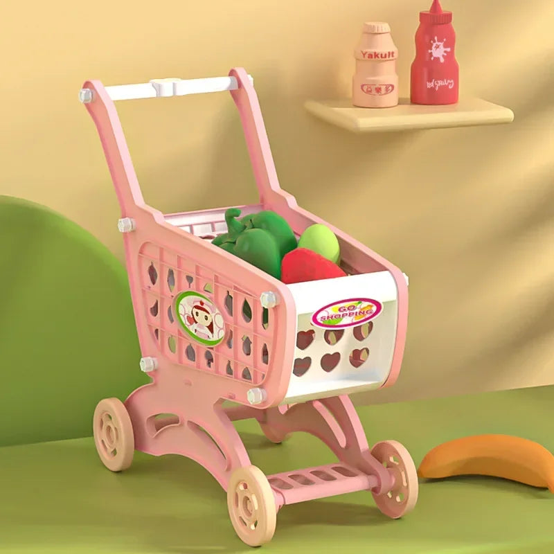 Children Play House Toy Simulation Kitchen Table with Sound Kids Role Play Kitchen Utensils for Girl Cooking Educational Toy Set