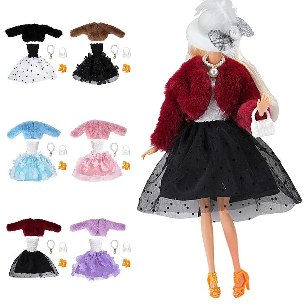Fashion Doll Clothes For 30cm Dolls Multistyles Casual Suit For 1/6 BJD Doll Dress Cute Skirt Girl Gift Toy DIY Doll Accessories