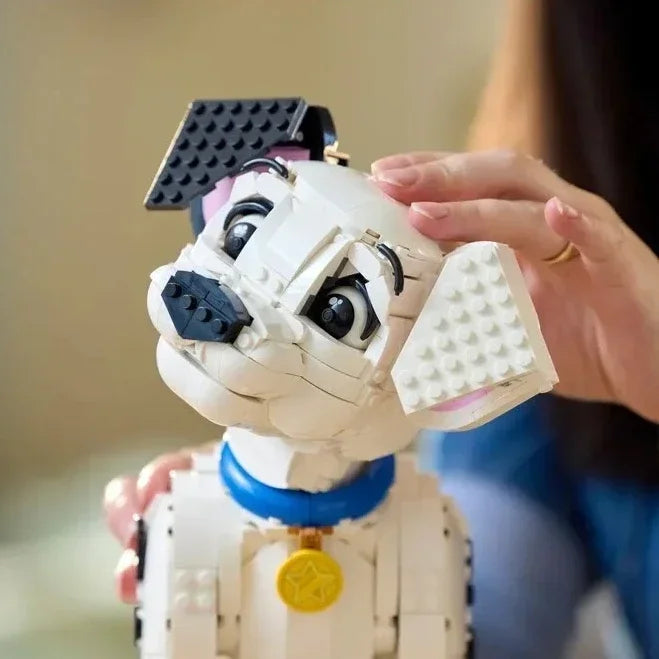 2025 NEW Cartoon 101 Puppy Model Building Block Brick Dog Diy Creative Assembly Educational Architecture Toys Gift 1722Pcs