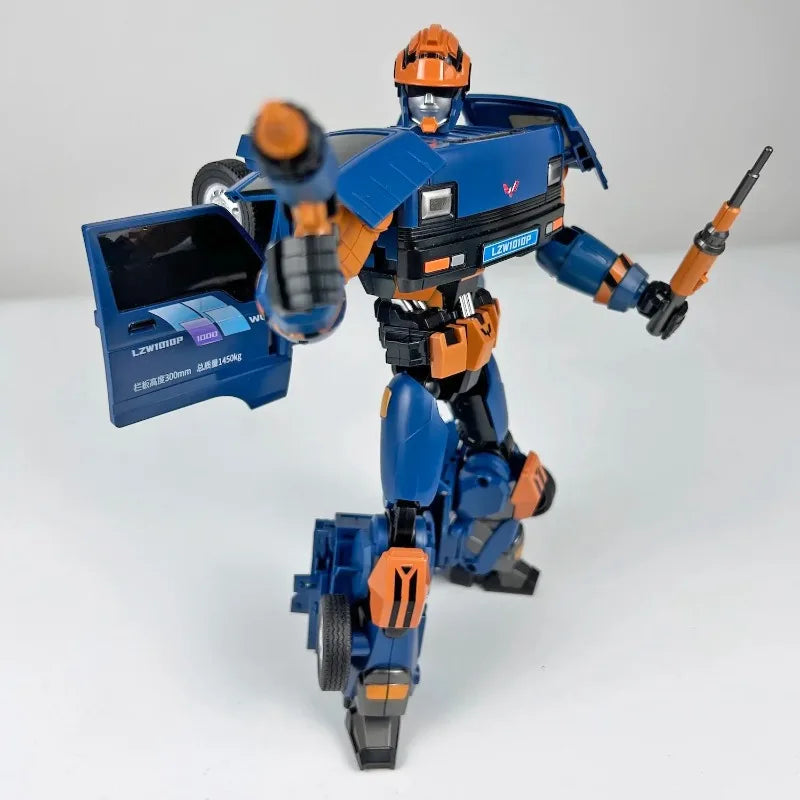 In Stock Transformed Toys Lijiang Wuling Automobile Robot Alloy Entrepreneurship Artifact Micro-Card Truck Model