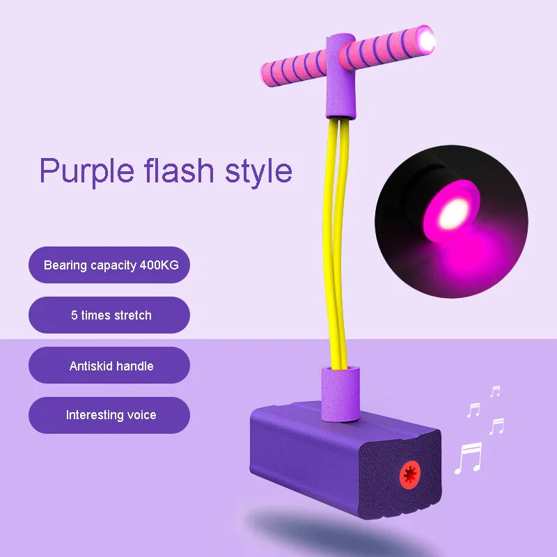 Outdoor Toys Bouncing Ball With Handle Pump Balance Platform Bouncy Jump Pogo Ball For Kids Playground Sports Competition Toy