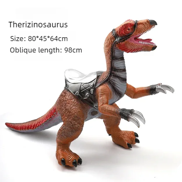 Super Jurass T-Rex Large Dinosaur Model Toys Big Mount Brachiosaurus Park 100cm Soft Puppets Dinosaur Worlds Toy for Kids Boys