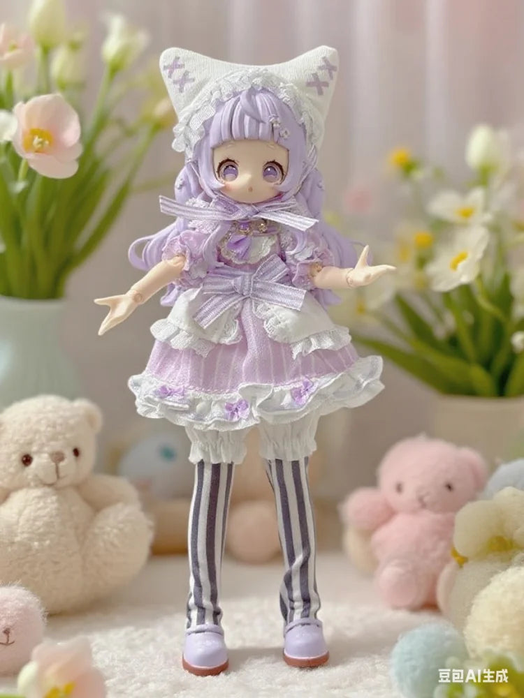 1/8 Mjd Blind Box Onemore Movable Eight-Point Doll Toy Dessert Party Figurine Desktop Ornament Exquisite Collectible Gift