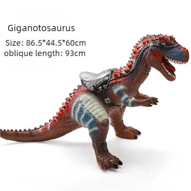 Super Jurass T-Rex Large Dinosaur Model Toys Big Mount Brachiosaurus Park 100cm Soft Puppets Dinosaur Worlds Toy for Kids Boys