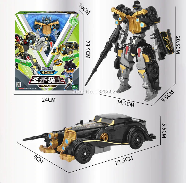 New Tobot GD Paragon Transforming Robot to Vehicle Toy Korea Cartoon Brothers Anime Tobot Transformation Car Arcbolt Toys