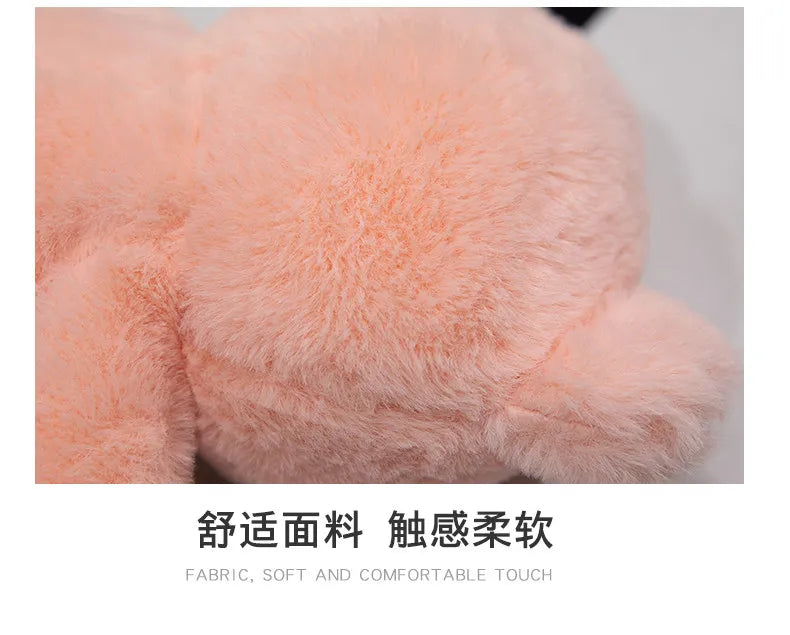 30CM Kawaii Colorful Bow Tie Bear Doll Plush Toy Hug Bear Doll Birthday Gift Pillow Teddy Bear Home Living Room Bedroom