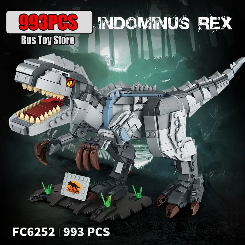 939pcs T-Rex Dinosaur Building Blocks Sets Craft Toys Triceratops Tyrannosaurus Rex Dinosaur Toys for Kids Boys Christmas Gifts