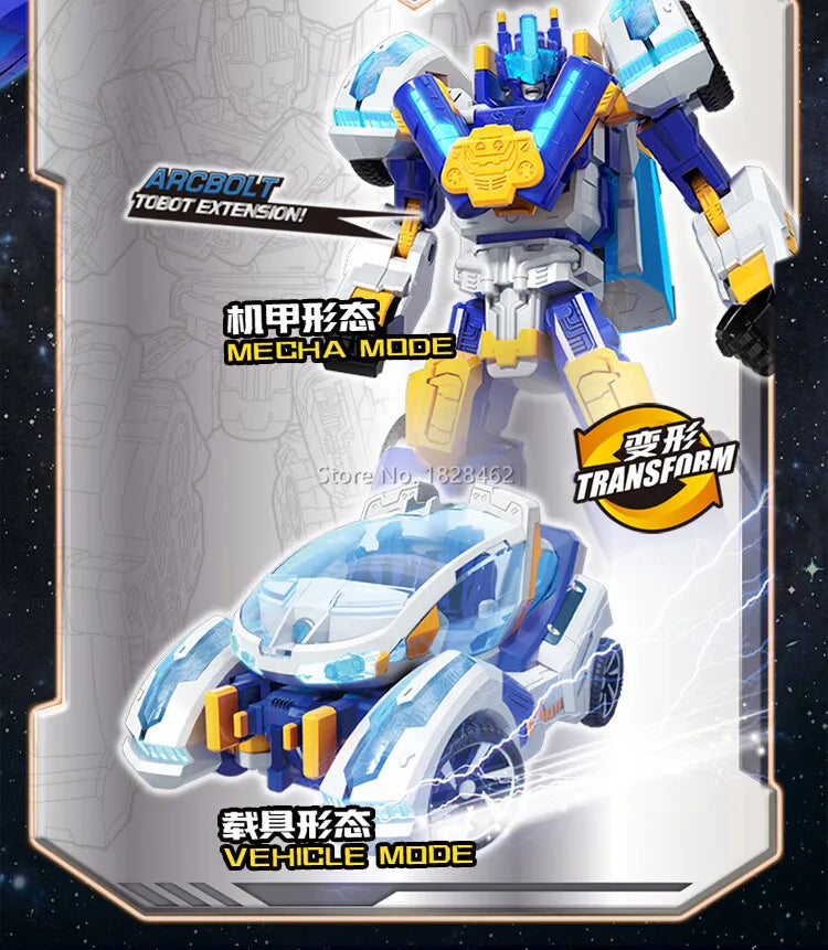 New Tobot GD Paragon Transforming Robot to Vehicle Toy Korea Cartoon Brothers Anime Tobot Transformation Car Arcbolt Toys