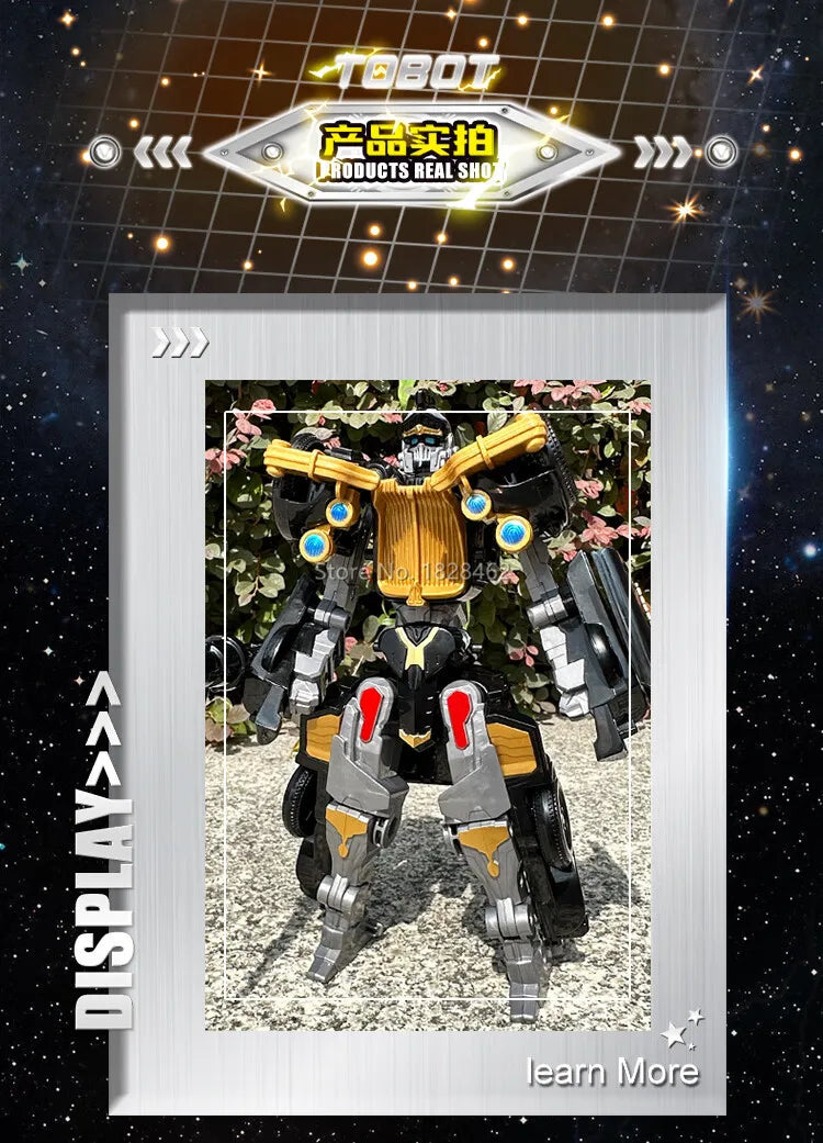 New Tobot GD Paragon Transforming Robot to Vehicle Toy Korea Cartoon Brothers Anime Tobot Transformation Car Arcbolt Toys