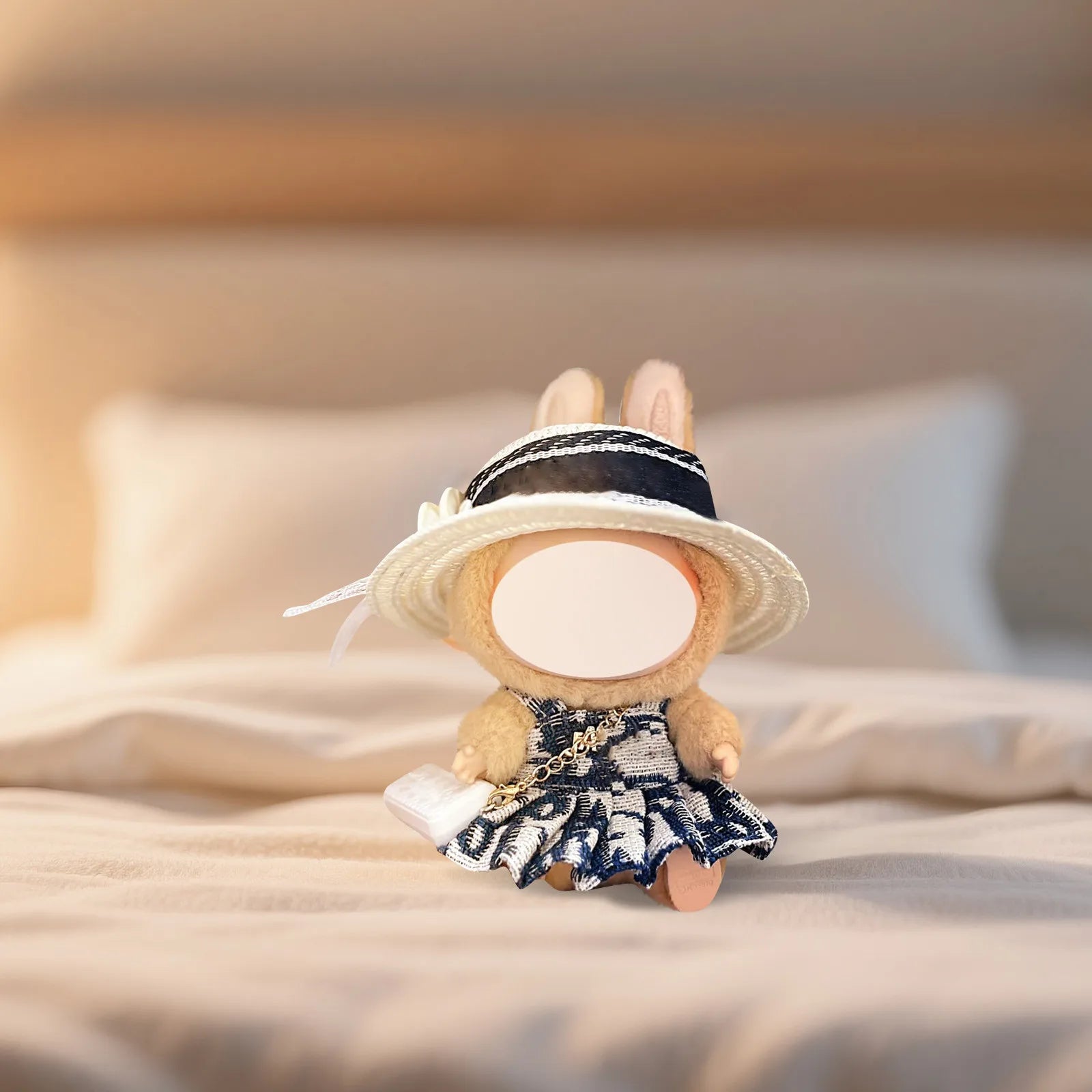 Cute Cartoon Doll Clothes Outfit Set Fashion Headdress Clothes Exquisite Doll Clothes Accessories Unique Clothes DIY Accessories