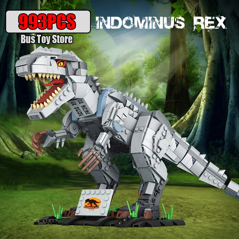 939pcs T-Rex Dinosaur Building Blocks Sets Craft Toys Triceratops Tyrannosaurus Rex Dinosaur Toys for Kids Boys Christmas Gifts
