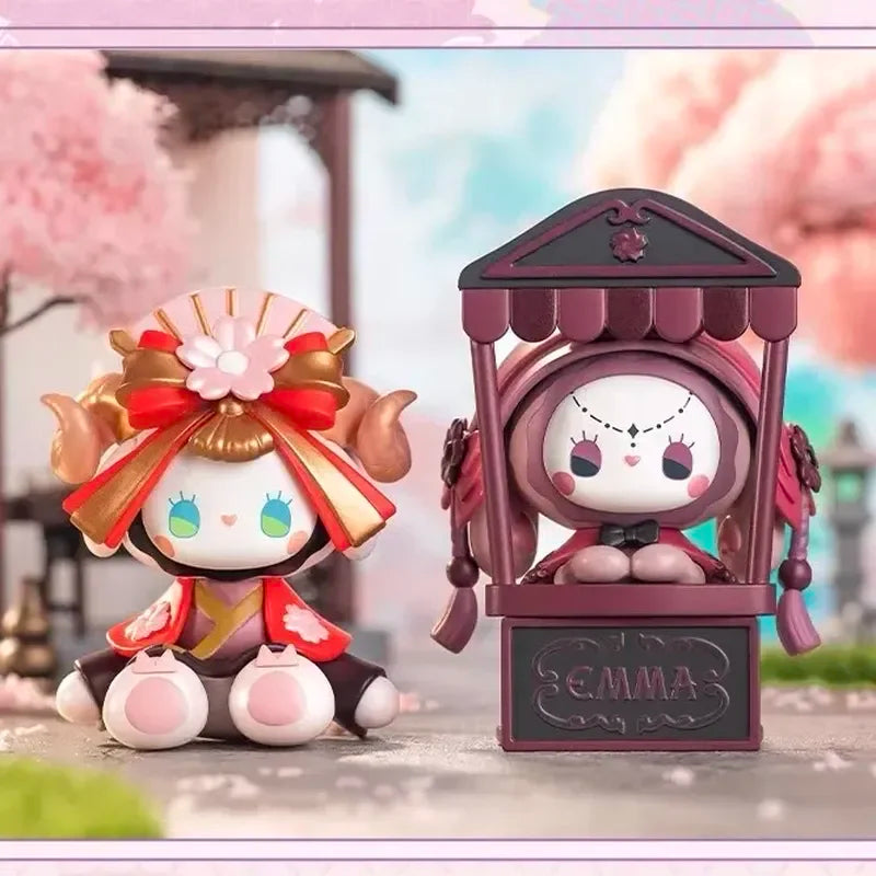 Emma Secret Forest Evening Cherry Blossoms Blind Box Girl Birthday Gift Creative Desktop Ornament Doll Collection Mysterious Box