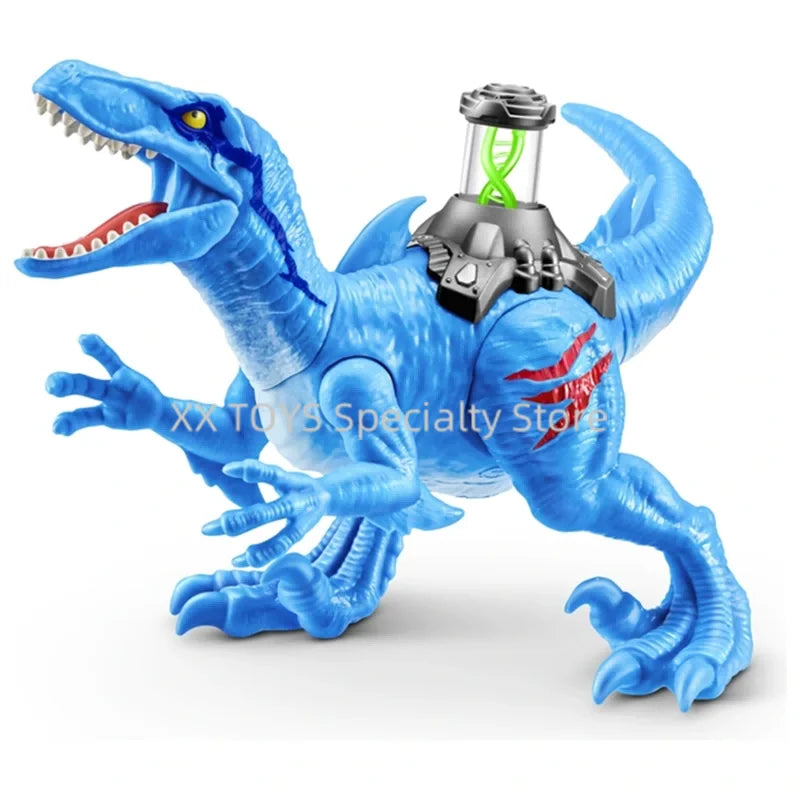 ZURU Robo Alive Dino DNA Series Dinosaur Playset Tyrannosaurus Rex Ceratopsian Velociraptor Boys Treasure Hunt Surprise Toys
