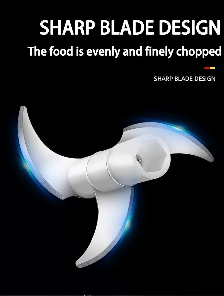 Baby food processor, garlic puree machine, USB charging electric garlic grinder, mini garlic puree machine, household use
