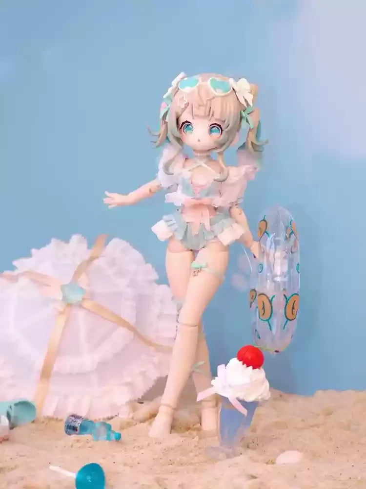 1/8 Mjd Blind Box Onemore Movable Eight-Point Doll Toy Dessert Party Figurine Desktop Ornament Exquisite Collectible Gift