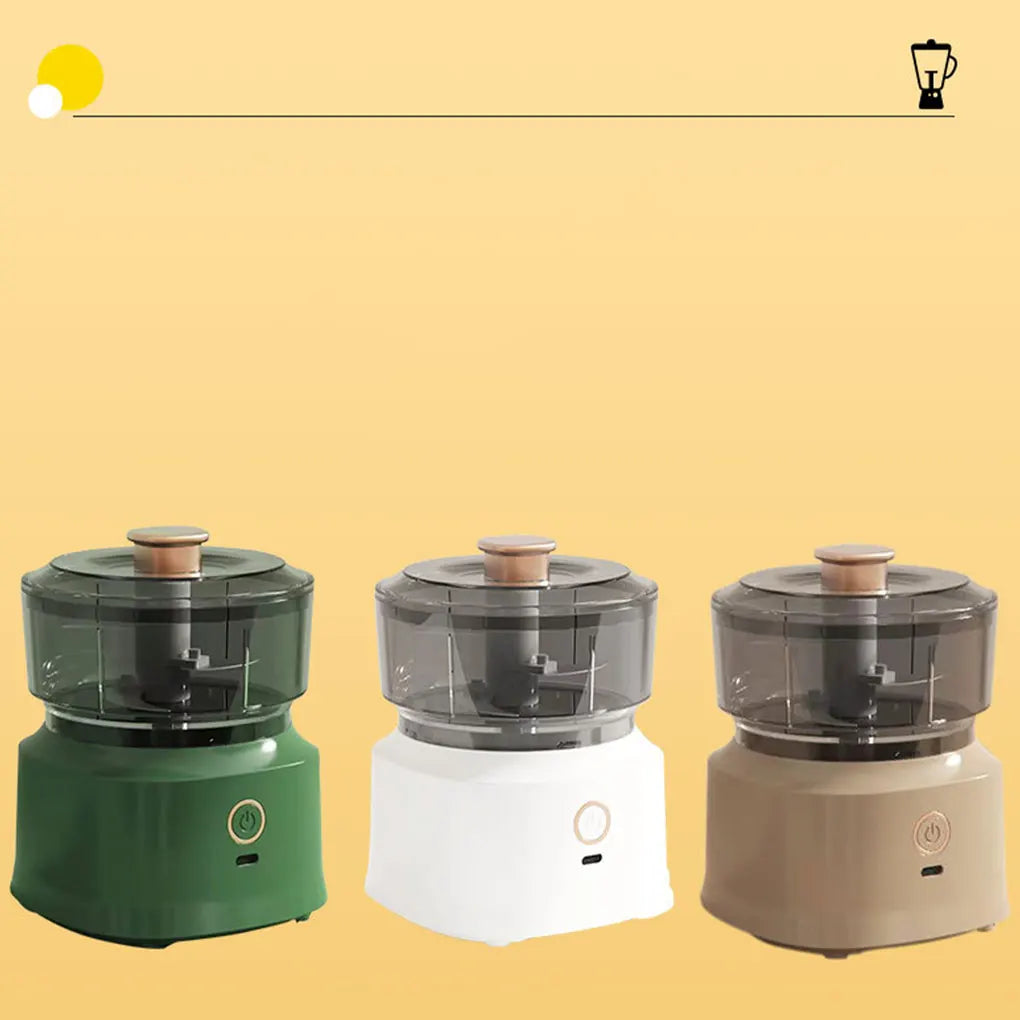 Kitchen Multi-function Ccooking Machine Wireless Electric Meat grinder Household Garlic Pounder Baby Food Maker Garlic Stirrer