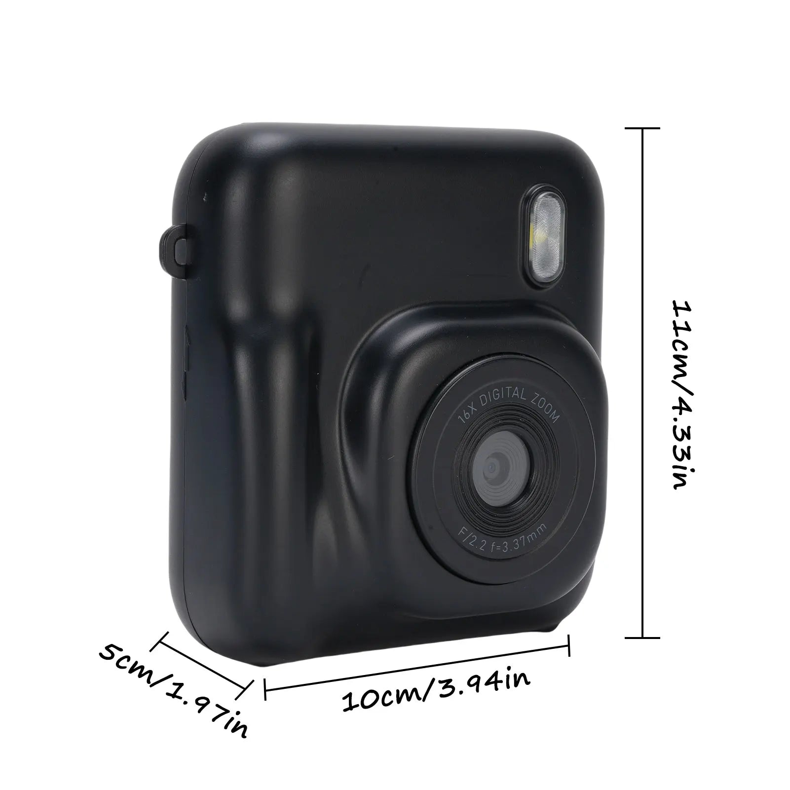 Kids Instant Print Camera 48MP Dual Lens Student Digital Cameras for Selfie Photography 1080P Kids Instant Print Camera