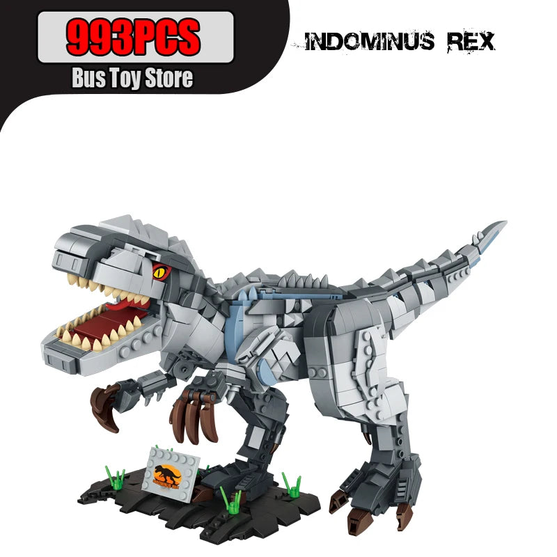 939pcs T-Rex Dinosaur Building Blocks Sets Craft Toys Triceratops Tyrannosaurus Rex Dinosaur Toys for Kids Boys Christmas Gifts