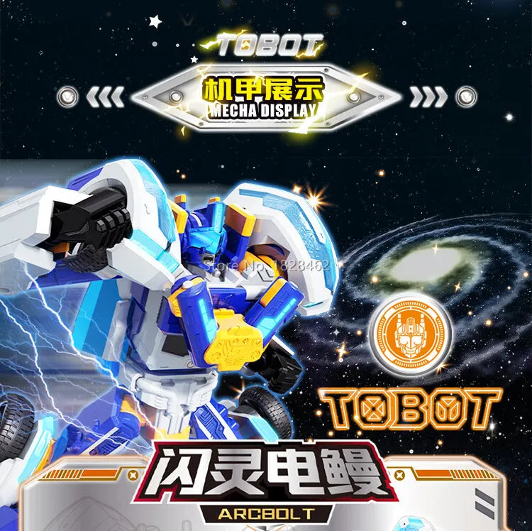 New Tobot GD Paragon Transforming Robot to Vehicle Toy Korea Cartoon Brothers Anime Tobot Transformation Car Arcbolt Toys
