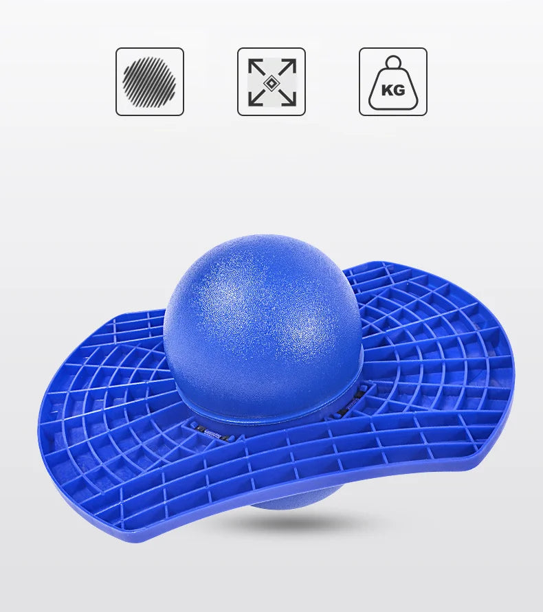 Outdoor Toys Bouncing Ball With Handle Pump Balance Platform Bouncy Jump Pogo Ball For Kids Playground Sports Competition Toy