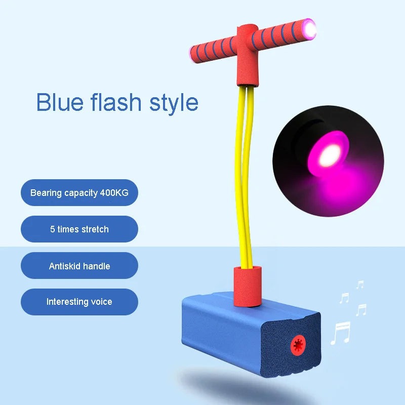 Outdoor Toys Bouncing Ball With Handle Pump Balance Platform Bouncy Jump Pogo Ball For Kids Playground Sports Competition Toy