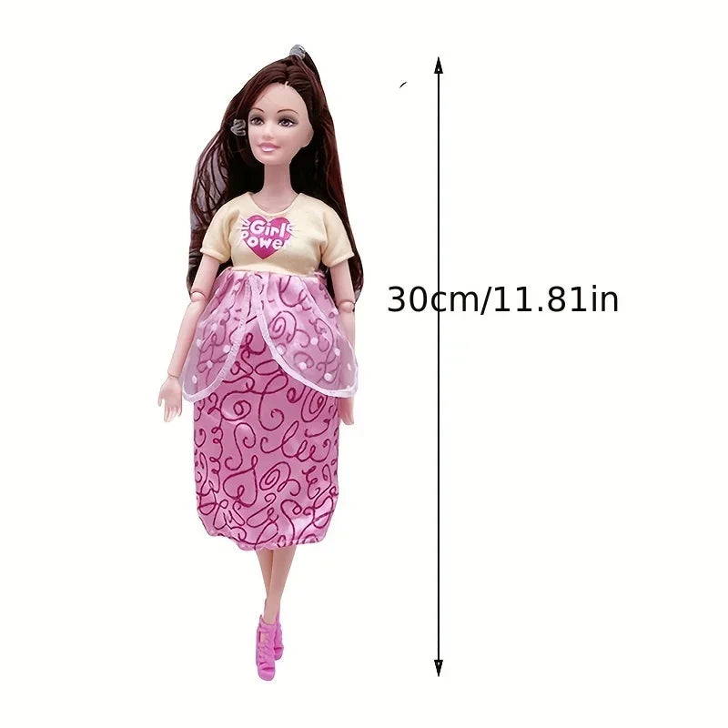 Pregnant Doll Have a Baby in Her Tummy Mom Doll Pregnant Mom Toy with 2 Baby Dolls Playsets Accessories for Girls Boys Gift