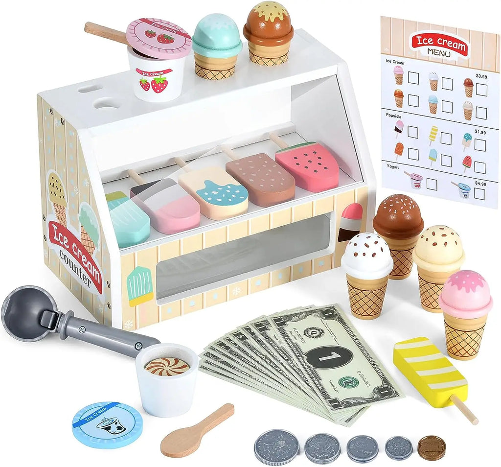 Simulation Wooden Kitchen Toys Mini Chef Kitchenette Play Role Game Early Educational Toys for Pretend Cooking For Kids Age 3+