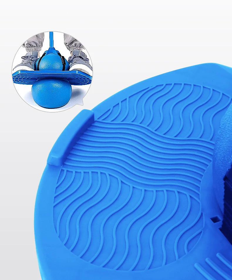 Outdoor Toys Bouncing Ball With Handle Pump Balance Platform Bouncy Jump Pogo Ball For Kids Playground Sports Competition Toy