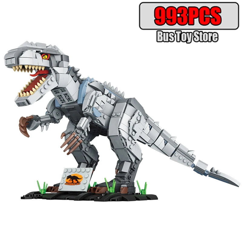939pcs T-Rex Dinosaur Building Blocks Sets Craft Toys Triceratops Tyrannosaurus Rex Dinosaur Toys for Kids Boys Christmas Gifts