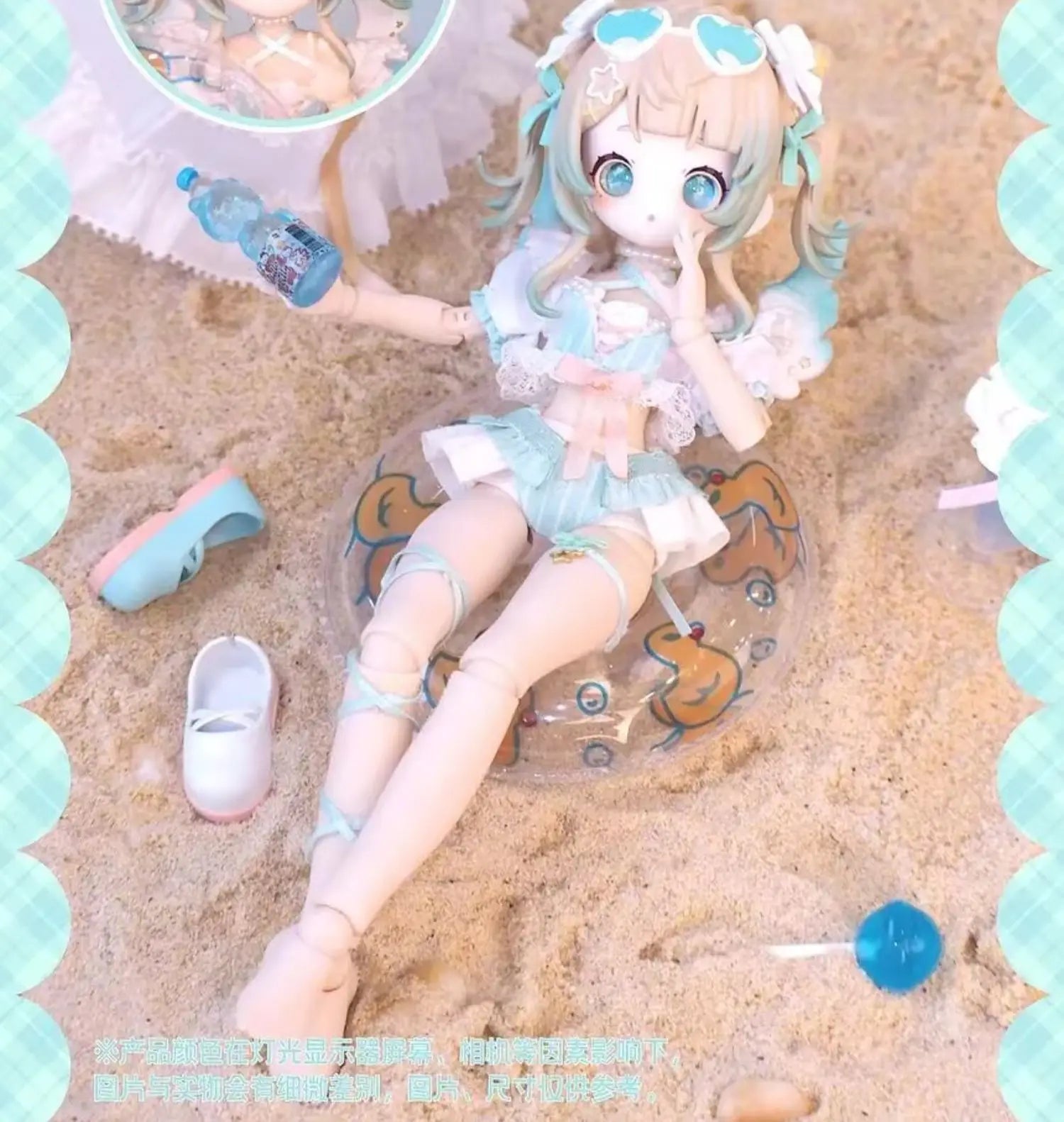 1/8 Mjd Blind Box Onemore Movable Eight-Point Doll Toy Dessert Party Figurine Desktop Ornament Exquisite Collectible Gift