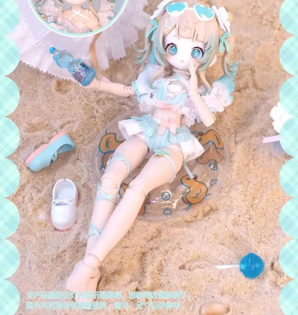 1/8 Mjd Blind Box Onemore Movable Eight-Point Doll Toy Dessert Party Figurine Desktop Ornament Exquisite Collectible Gift