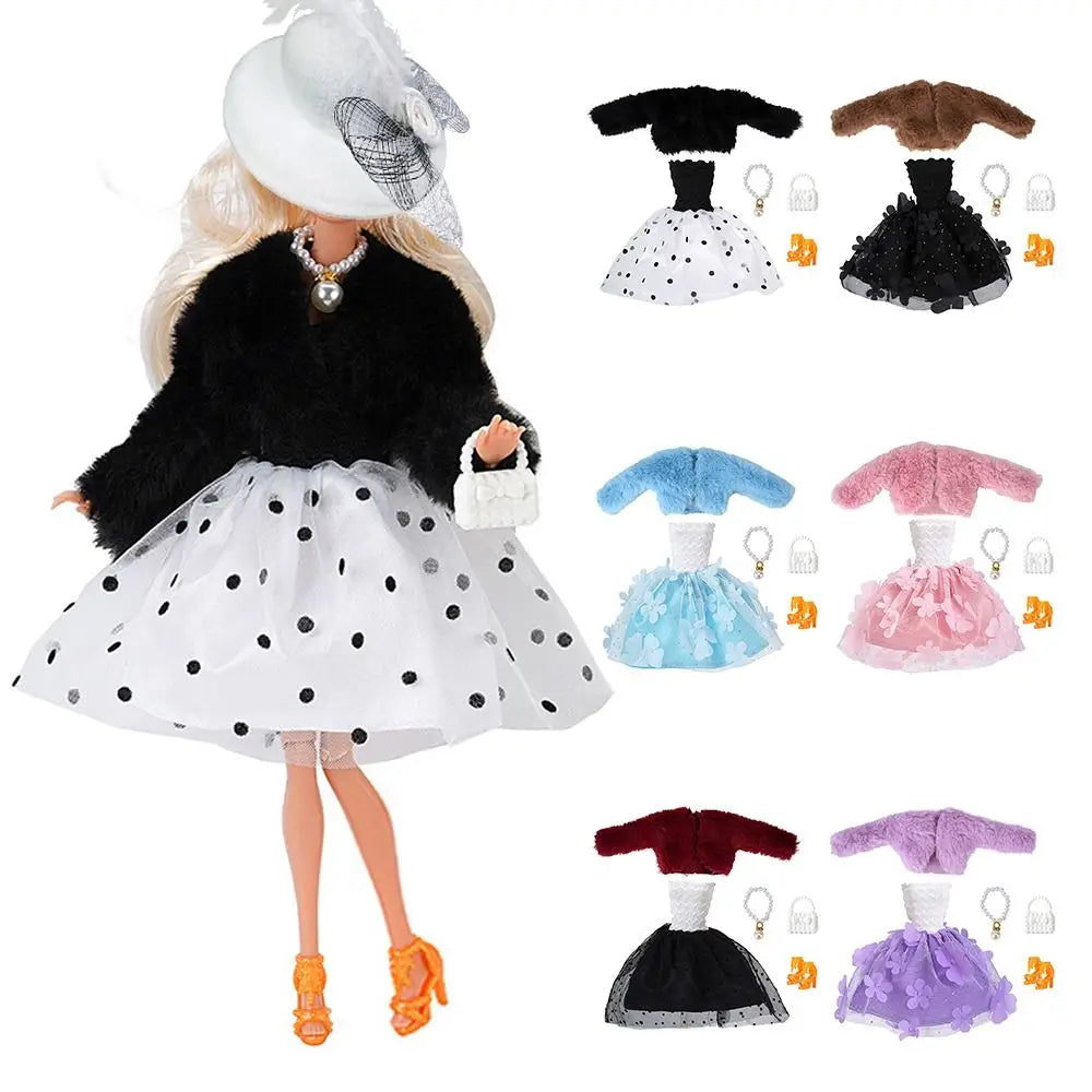 Fashion Doll Clothes For 30cm Dolls Multistyles Casual Suit For 1/6 BJD Doll Dress Cute Skirt Girl Gift Toy DIY Doll Accessories