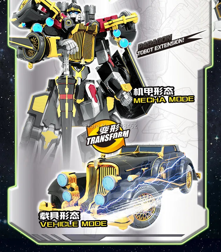 New Tobot GD Paragon Transforming Robot to Vehicle Toy Korea Cartoon Brothers Anime Tobot Transformation Car Arcbolt Toys