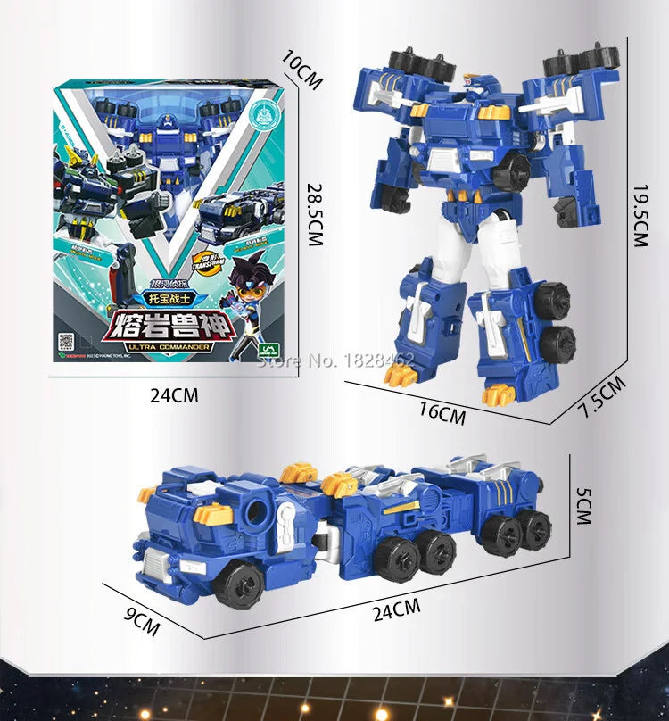New Tobot GD Paragon Transforming Robot to Vehicle Toy Korea Cartoon Brothers Anime Tobot Transformation Car Arcbolt Toys