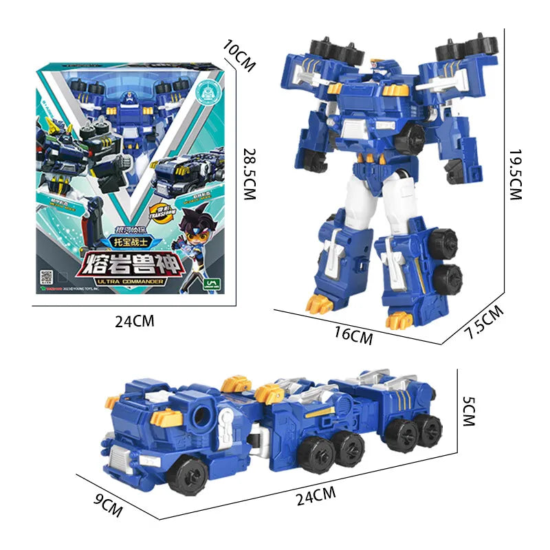 New Tobot GD Paragon Transforming Robot to Vehicle Toy Korea Cartoon Brothers Anime Tobot Transformation Car Arcbolt Toys