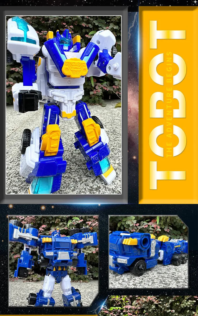 New Tobot GD Paragon Transforming Robot to Vehicle Toy Korea Cartoon Brothers Anime Tobot Transformation Car Arcbolt Toys