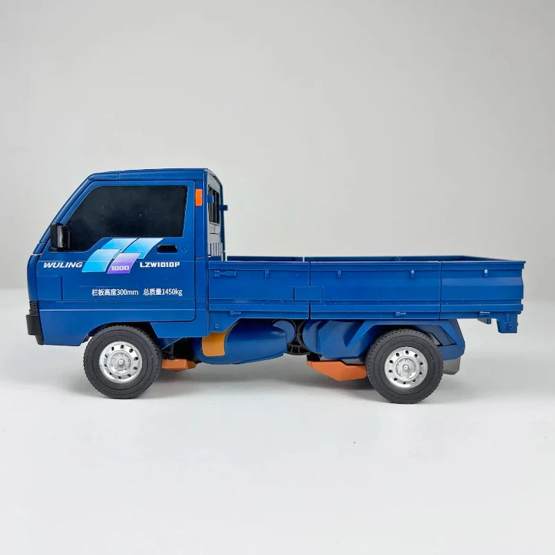 In Stock Transformed Toys Lijiang Wuling Automobile Robot Alloy Entrepreneurship Artifact Micro-Card Truck Model