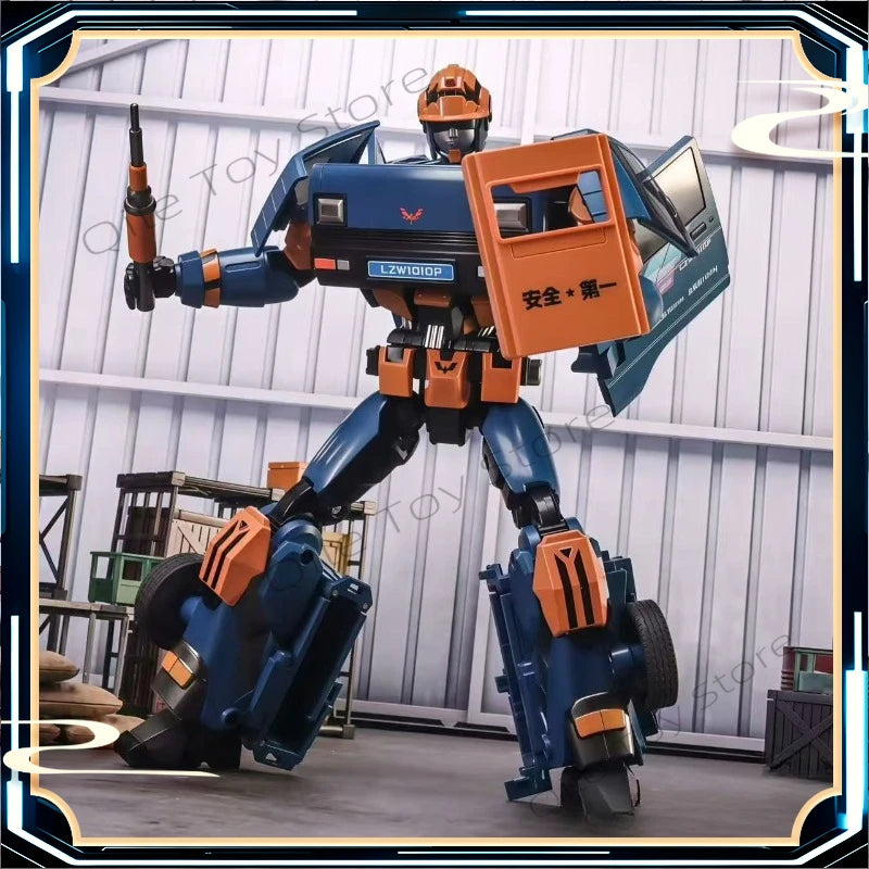 In Stock Transformed Toys Lijiang Wuling Automobile Robot Alloy Entrepreneurship Artifact Micro-Card Truck Model