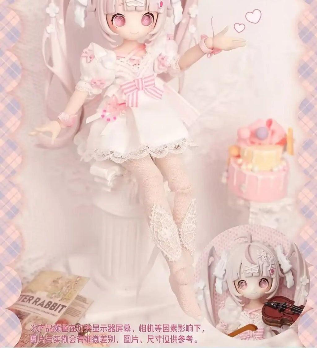 1/8 Mjd Blind Box Onemore Movable Eight-Point Doll Toy Dessert Party Figurine Desktop Ornament Exquisite Collectible Gift