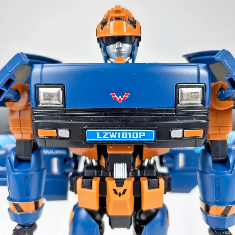 In Stock Transformed Toys Lijiang Wuling Automobile Robot Alloy Entrepreneurship Artifact Micro-Card Truck Model