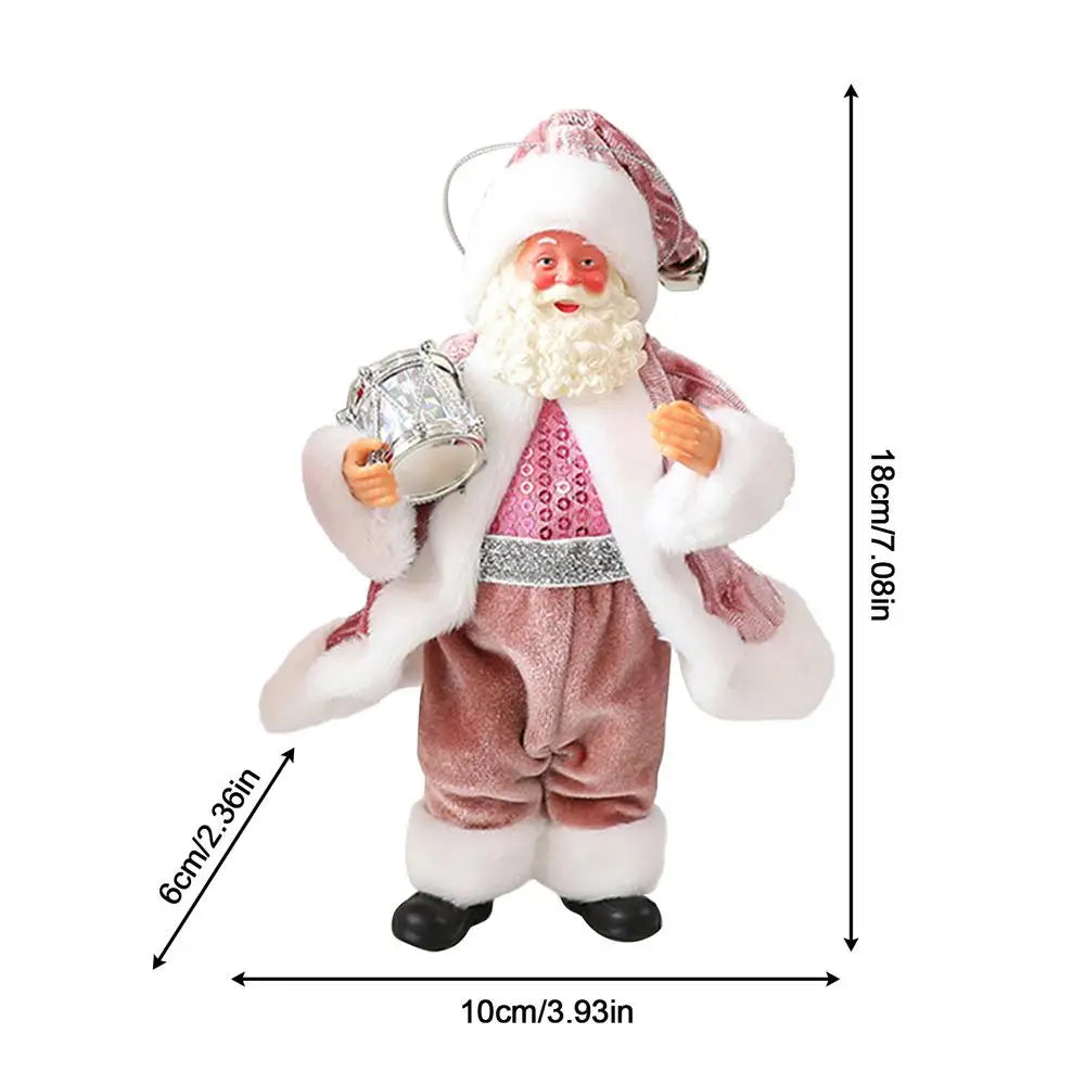 Santa Claus Ornaments Cloth Santa Tree Ornaments Holiday Decor Christmas Decorations Toys Christmas tree Santa Claus ornaments